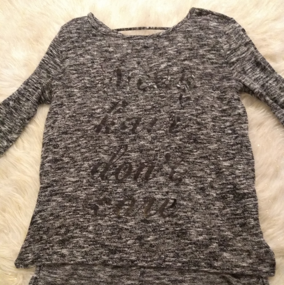 High low strappy shirt